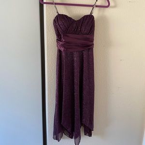 Sparkly Purple Fairy Dress